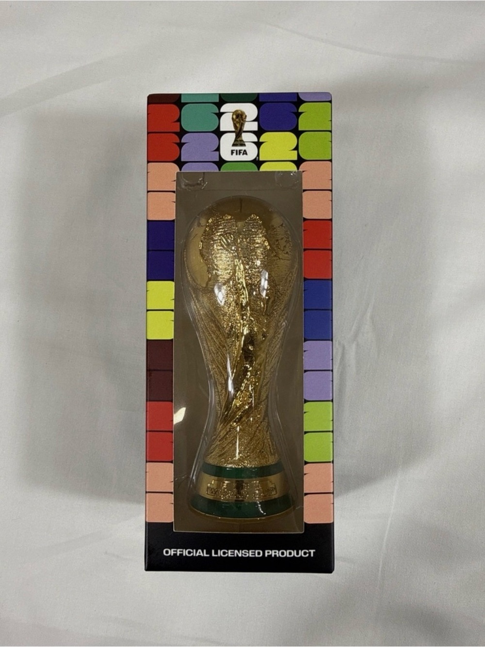 Officially Licensed FIFA World Cup 2026 Trophy 5in Collectable. BRAND NEW IN BOX